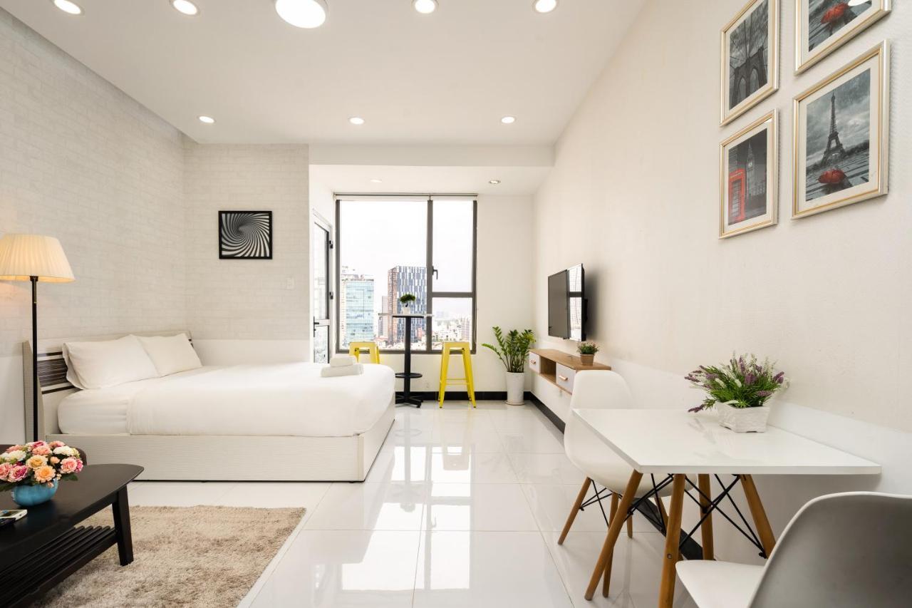 Chau Apartments - Infinity Pool- Ben Thanh Хошимин Экстерьер фото
